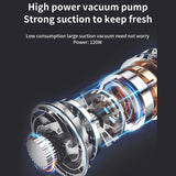 Vacuum Sealer Machine – Airtight Food Saver for Fresh Storage + Free Bags! - TekLuvers