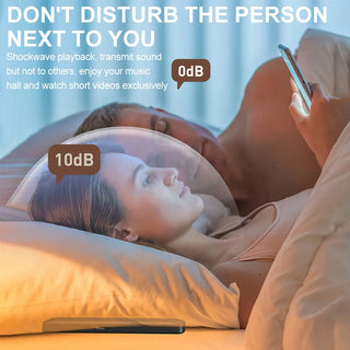 Under-Pillow Bone Conduction Speaker – Wireless Sound for Better Sleep! - TekLuvers