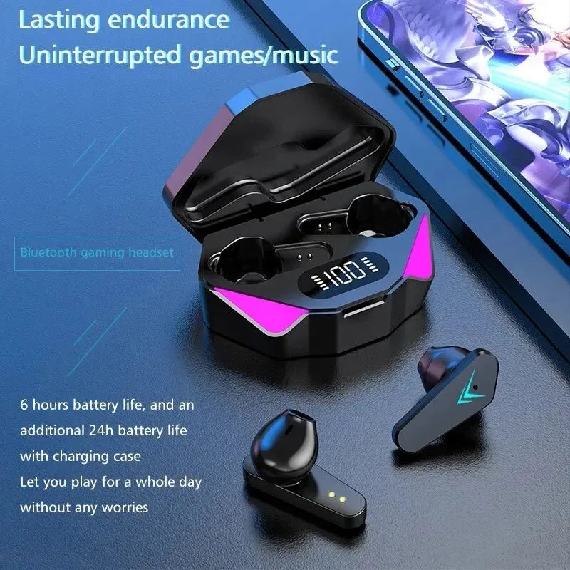 X15 TWS Gaming Earbuds – Wireless, 9D Stereo Sound & Built for Gamers!