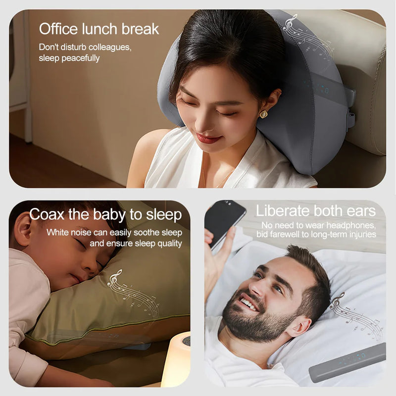Under-Pillow Bone Conduction Speaker – Wireless Sound for Better Sleep! - TekLuvers