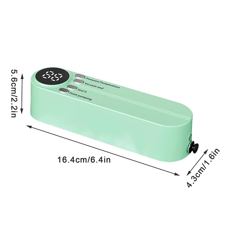 Vacuum Sealer Machine – Airtight Food Saver for Fresh Storage + Free Bags! - TekLuvers