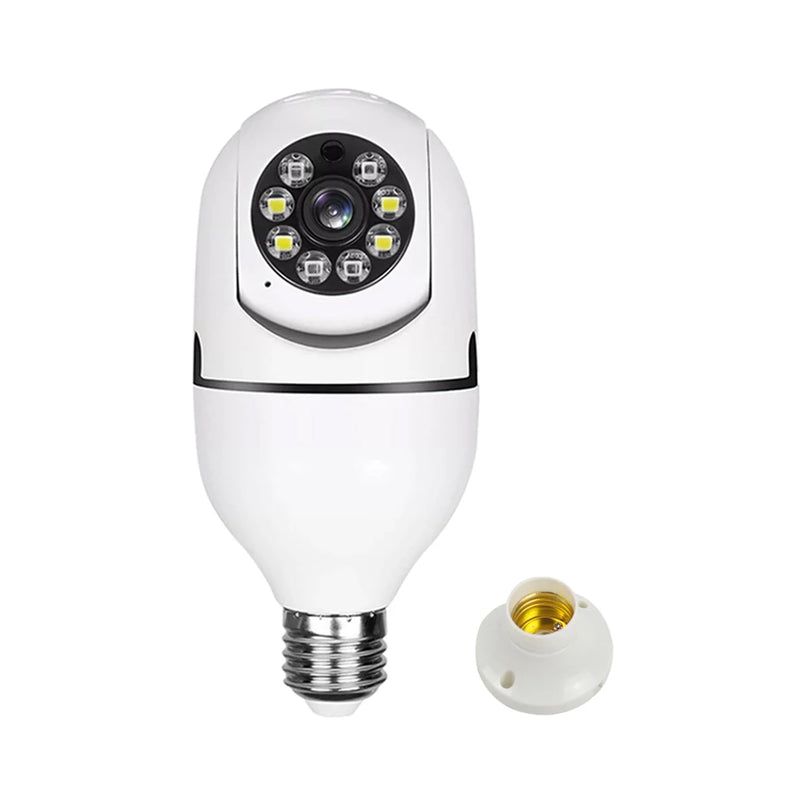 1080P WiFi Light Bulb Camera – Smart Home Security with Night Vision! - TekLuvers
