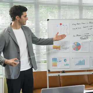 AI Smart Bluetooth Mouse – Laser Pointer, Touchpad & Voice Control - TekLuvers