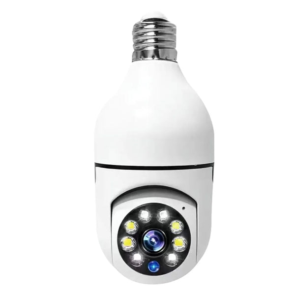 1080P WiFi Light Bulb Camera – Smart Home Security with Night Vision! - TekLuvers