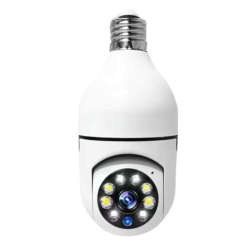 1080P WiFi Light Bulb Camera – Smart Home Security with Night Vision! - TekLuvers