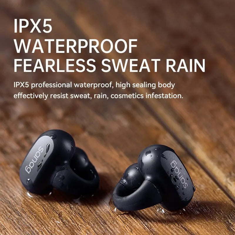 Sanag Z50s Open-Ear Air Conduction Earbuds – Wireless, Waterproof & Built for Action! - TekLuvers