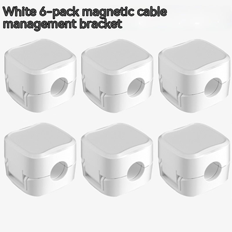 Magnetic Cable Clip – Adjustable Under-Desk Wire Organizer - TekLuvers